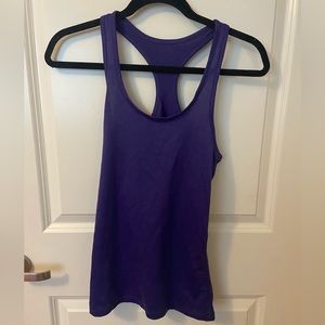 Royal purple Nike running tank top